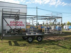Carro Porta Caño de Riego Ary 2 ejes Nuevo