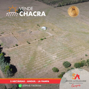 Chacra De 5 Hectáreas En Anguil, Depto Capital,la Pampa