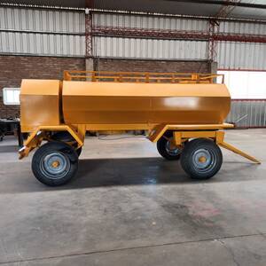 Cisterna Con Baulera y Tanque Delantero De 1.100Lts-- Nueva