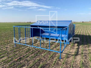 Comedero Creep Feeding Con Rejas Para Terneros