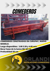 Comederos Y Pasteras Para Hacienda Orlandi