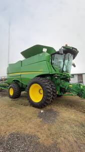  Cosechadora John Deere S670, 2019, 2WD, DUAL, DRAPER 40 Pies