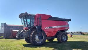 Cosechadora Massey Ferguson 9895 con Plataforma Draper de 45 pies 0KM
