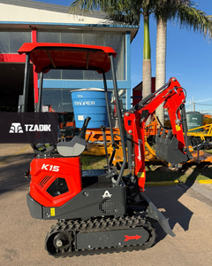  Excavadora Hanomag K15 - Orugas de Goma - 1.2Tn