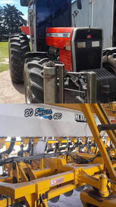 Equipo Mf 1690 Y Ascanelli Rs 3000 Magnum 20 A 42 Cm