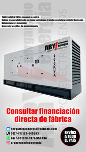 Grupo Electrogeno 500 Kva