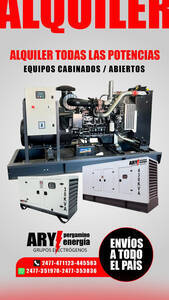 Grupos Electrogenos Todas Las Potencias