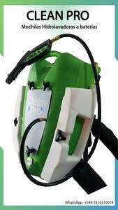 Hidrolavadora Mochila Clean Pro A Baterias