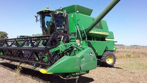 John Deere 1550. Año 2007. 