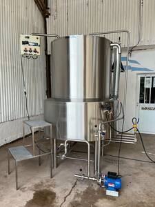 Lactofermentador Pasteurizador de crema, yoghur,etc. De 1000 lts .