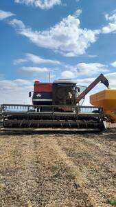 Massey Ferguson 5650. Plataforma de 19 pies. Horas 3861