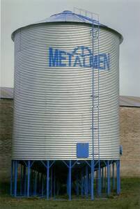 Silos Aereos Metalmen de 100 Toneladas con Base Reforzada - Nuevo