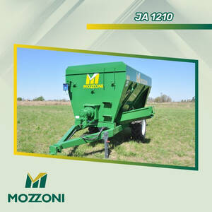Mixer Horizontal Mozzoni 1210 Nuevo - Capacidad12 M3