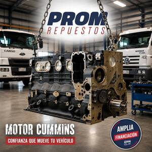 Motores Cummins Todos los Modelos 6ct BT ISC ISB ISD QSD Nuevos