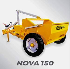 Pala Cargadora Grosspal Mod. Nova 150 De 1,50 M3 C/cub