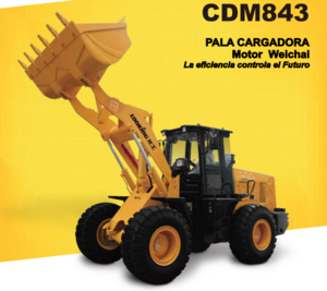 PALA CARGADORA LONKING CDM843 - 4.000 KG