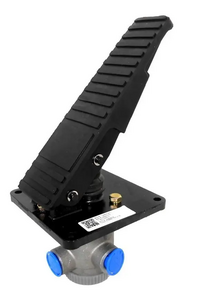 Pedal de freno para pala cargadora