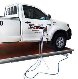 Plataforma Electrónica De Pesaje Vehículos Y Tráiler