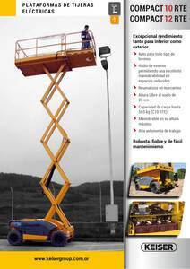 Plataforma Tijera Eléctrica 12M Compact 12 Haulotte