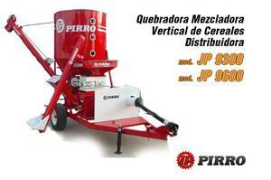 Quebradora y mezcladora vertical de cereales Pirro JP 9300