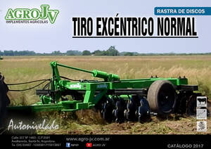 Rastra Agrojv Tiro Excéntrico Agro JV TEN