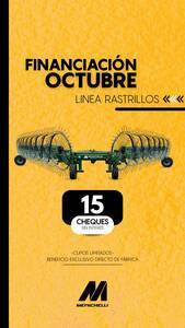 Nuevo Rastrillo En V R16 FULL