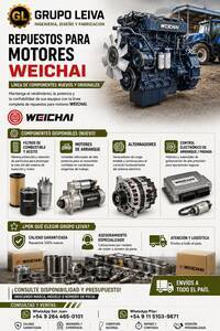 REPUESTOS DE MOTORES WEICHAI