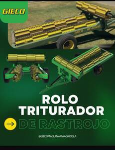 ROLO TRITURADOR DE RASTROJO