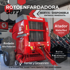 Rotoenfardadora 5877