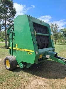Rotoenfardadora John Deere 568