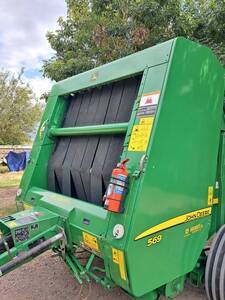 Rotoenfardadora John Deere 569