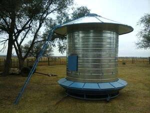 Comedero Para Ganadería Colonia Menonita Silo 12 Tn