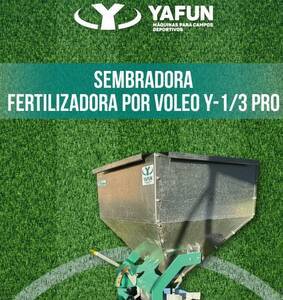 Sembradora de Césped/ Fertilizadora Y-1/3 o 1/2