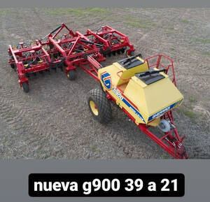 Sembradora Gherardi Air Drill G-900 De 39 A 21 Cm Fino