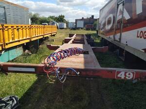 SEMIRREMOLQUE ARAÑA PORTACONTENEDOR EXTENSIBLE 2 EJES RIMEK 2003