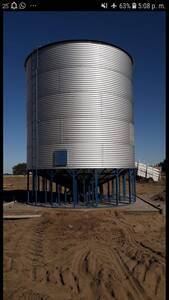 Silo Aéreo De 100 Toneladas. Col. Menonita