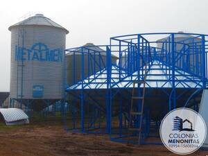 Silos Aéreos Colonia Menonita 50 Toneladas - Nuevo