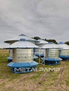 Silos Comederos Para Autoconsumo 2 Toneladas Metalpamp