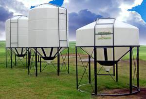 Silos Plásticos Rotor Para Líquido