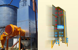 Secadora De Granos Mega Beta ST0070B