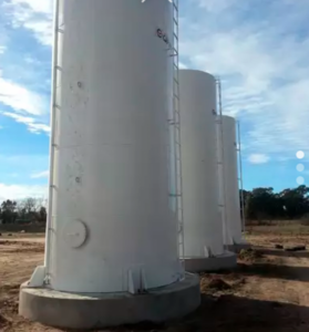 Tanque De Acero Capurelli Verticales. Combustibles