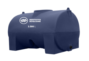 Tanque Horizontal Plástico 3500 L Bertotto Boglione