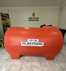 Tanque 500Lts Horizontal Plástico Plastrong