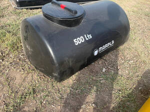 Tanque Plástico Media Caña De 500 Lts