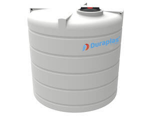 Tanque Plástico Vertical Duraplas De 10000 Lts - LIVIANO
