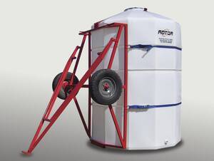 Tanque Vertical 12.000 Litros Con Trailer De Traslado Nuevo