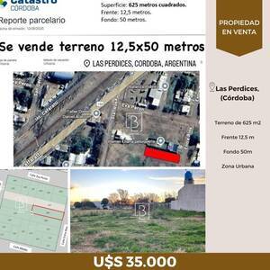 Terreno en Las Perdices, Cba. 