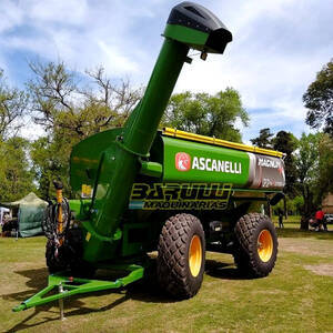 Tolva Ascanelli Magnum 22 Verde Con Balanza Nueva