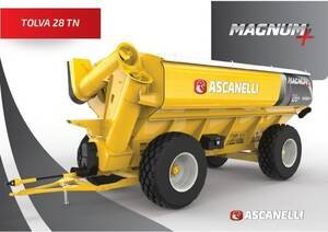 Tolva Autodescargable Ascanelli 28 Tn Nueva
