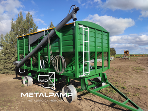 Tolva Cerealera Metalpamp para Semillas y Fertilizantes